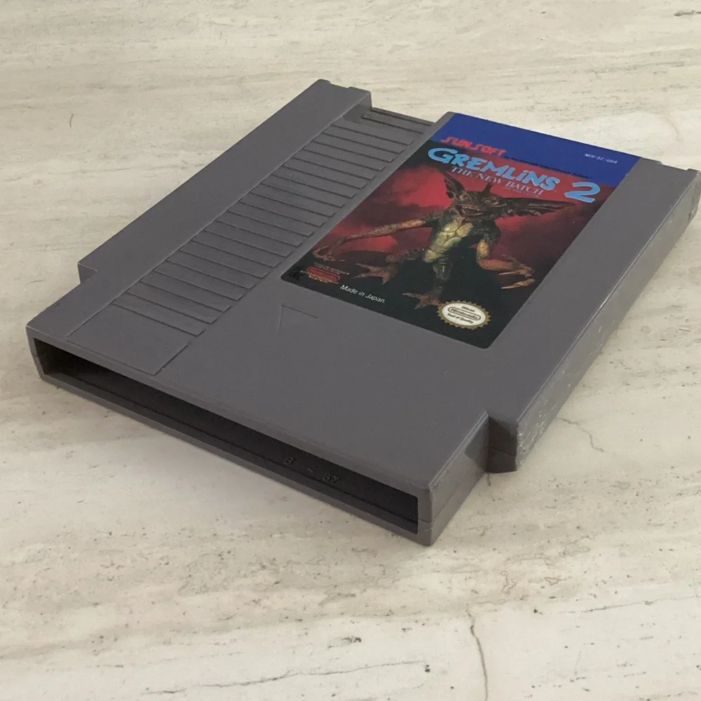 Gremlins 2 The New Batch NES Game Nintendo Entertainment System